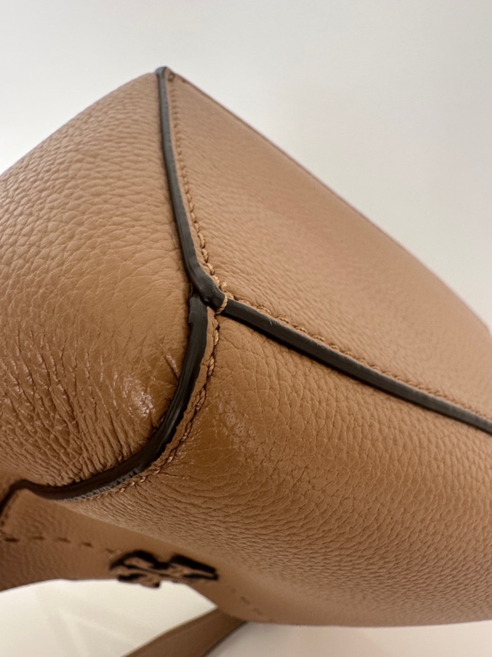 Tory Burch Small McGraw Crossbody Bucket Bag in Tiramisu - Picture 11 of 16